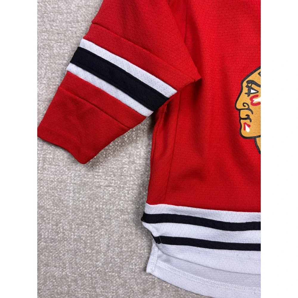 Reebok CCM NHL Chicago Blackhawks Toddler Jersey Red 2-4T Hockey Fan Apparel